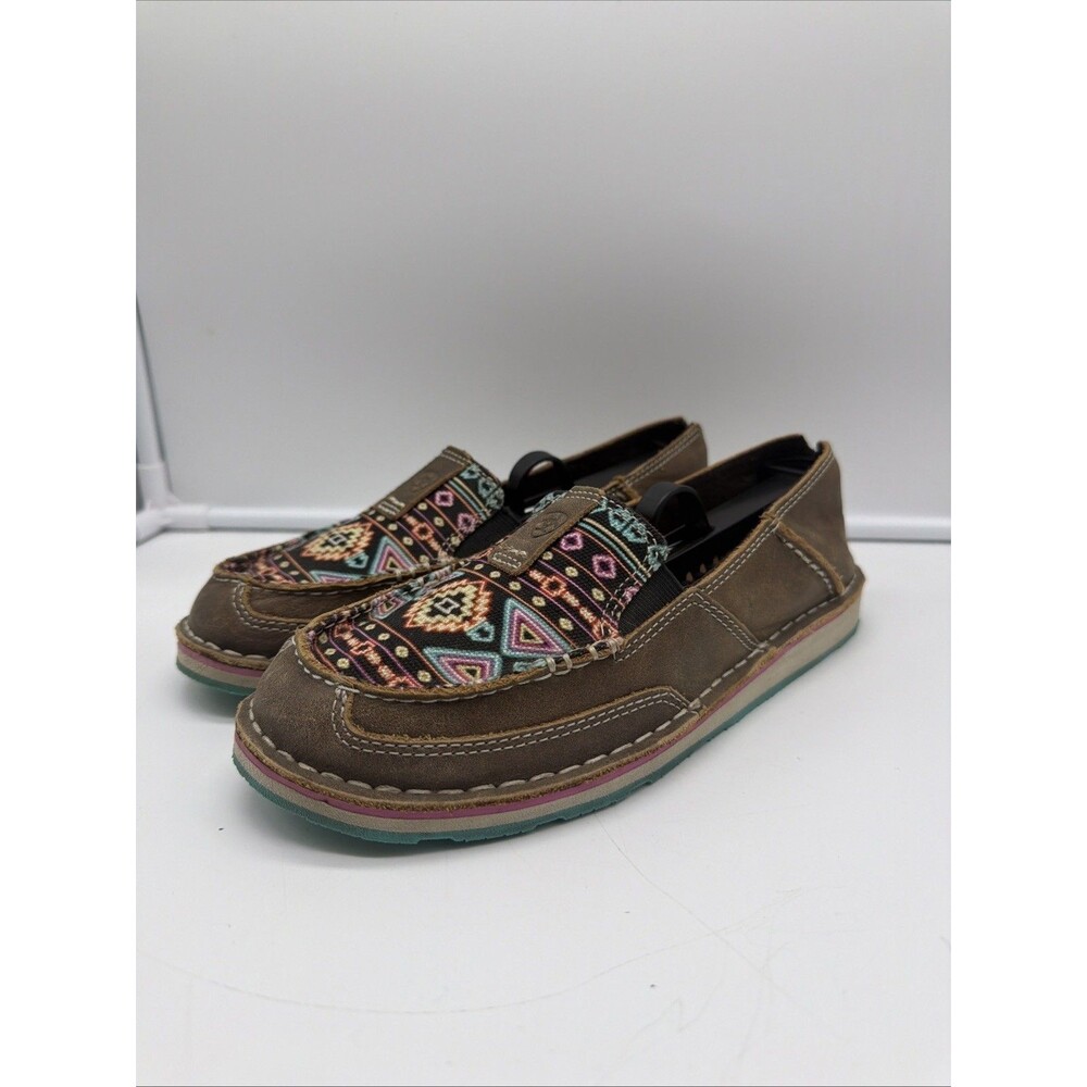 Ariat Cruiser Neon Lights 10042532 Multi Color Women’s Sz 6.5 B Slip-on Shoes